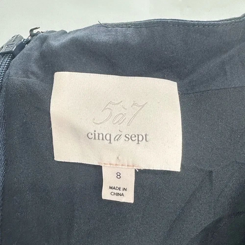 Cinq A Sept Kayla Minidress Dark Navy Size 8 - Picture 7 of 13